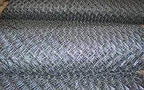 Сетка плетеная рабица оцинкованная и черная от производителя